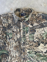 Load image into Gallery viewer, Vintage Rattlers Brand Realtree Camo Button up XL/XXL