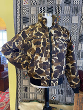 Load image into Gallery viewer, Vintage Herter&#39;s Reversible Camo Quilted Bomber Jacket, Medium