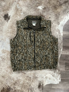 Drake Mossy Oak Bottomland Fleece Vest (L)