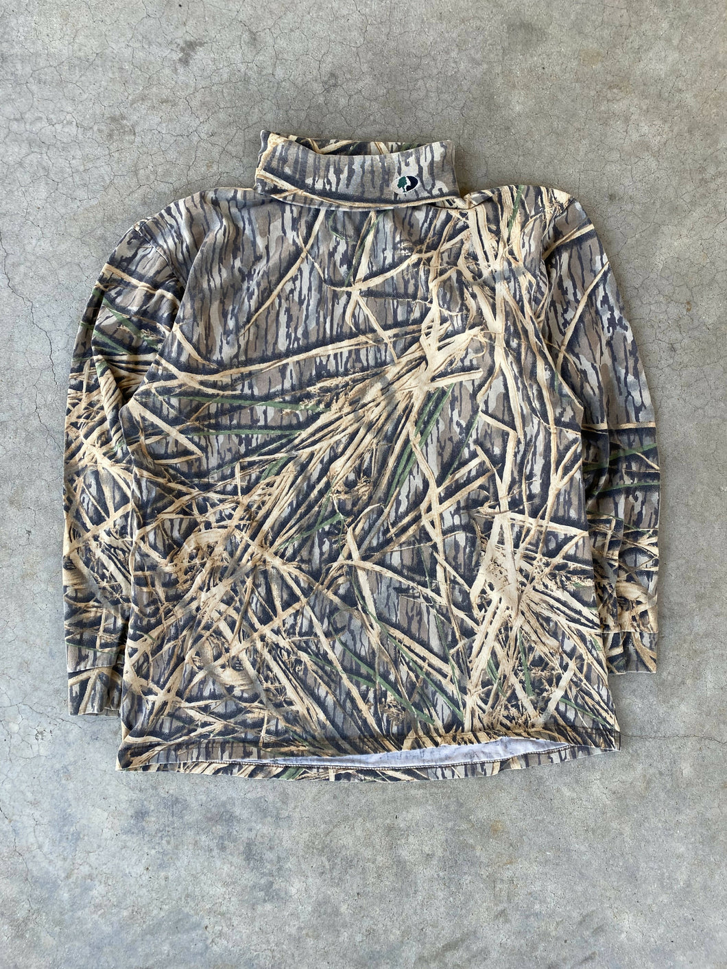 Vintage Mossy Oak Shadowgrass Turtle neck Longsleeve (L/XL)