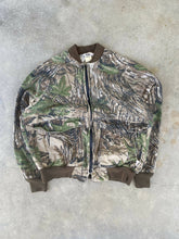 Load image into Gallery viewer, Vintage Duxbak Realtree Bomber Jacket Large