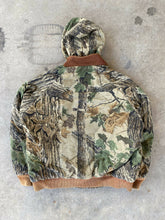 Load image into Gallery viewer, Vintage Duxbak Realtree Camo Insulated Hooded Jacket (XL)