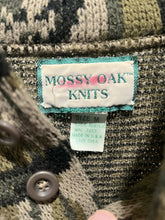 Load image into Gallery viewer, Vintage Mossy Oak Knits Sweater Treestand Pattern Pullover (M)🇺🇸