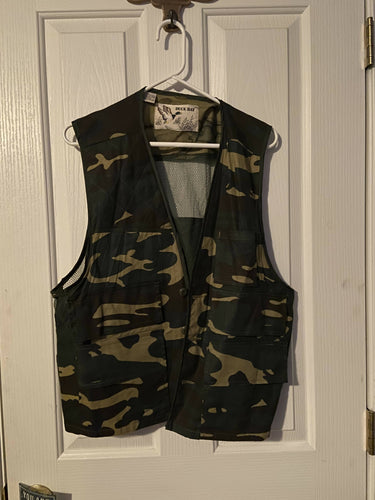 Duck Bay Hunting Vest W/ Game Pouch