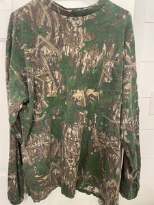 Vintage Mossy Oak Shadowleaf Shirt (XXL)🇺🇸