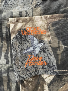 Quail Unlimited Camo Vest (L)