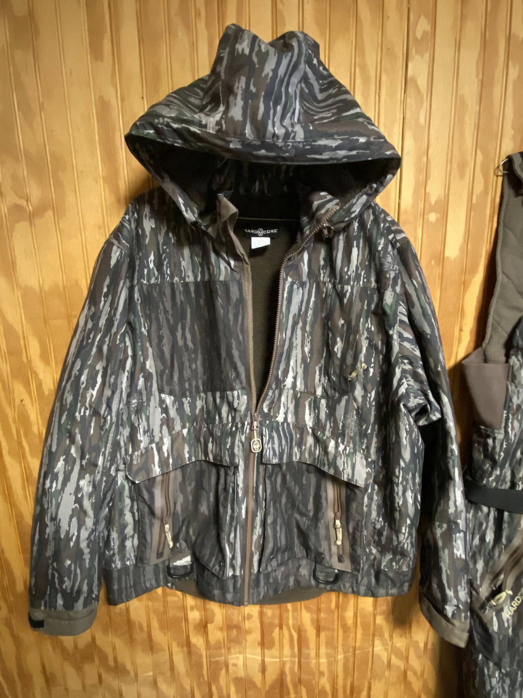Hard Core Brand Fleece Lined Real Tree Original Coat
