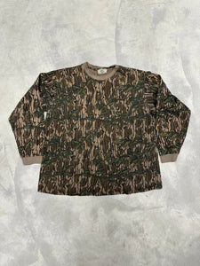 Vintage Mossy Oak GreenLeaf Camo Longsleeve (XL/XXL) 🇺🇸