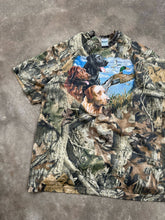 Load image into Gallery viewer, 00’s Vintage Labs &amp; Ducks Advantage Timber Camo T-Shirt (XXL)🇺🇸