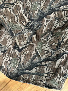 Vintage Mossy Oak Treestand Chamois Button Up (M)🇺🇸