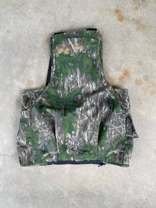 Vintage Mossy Oak Shadow leaf Turkey Vest (S/M)🇺🇸