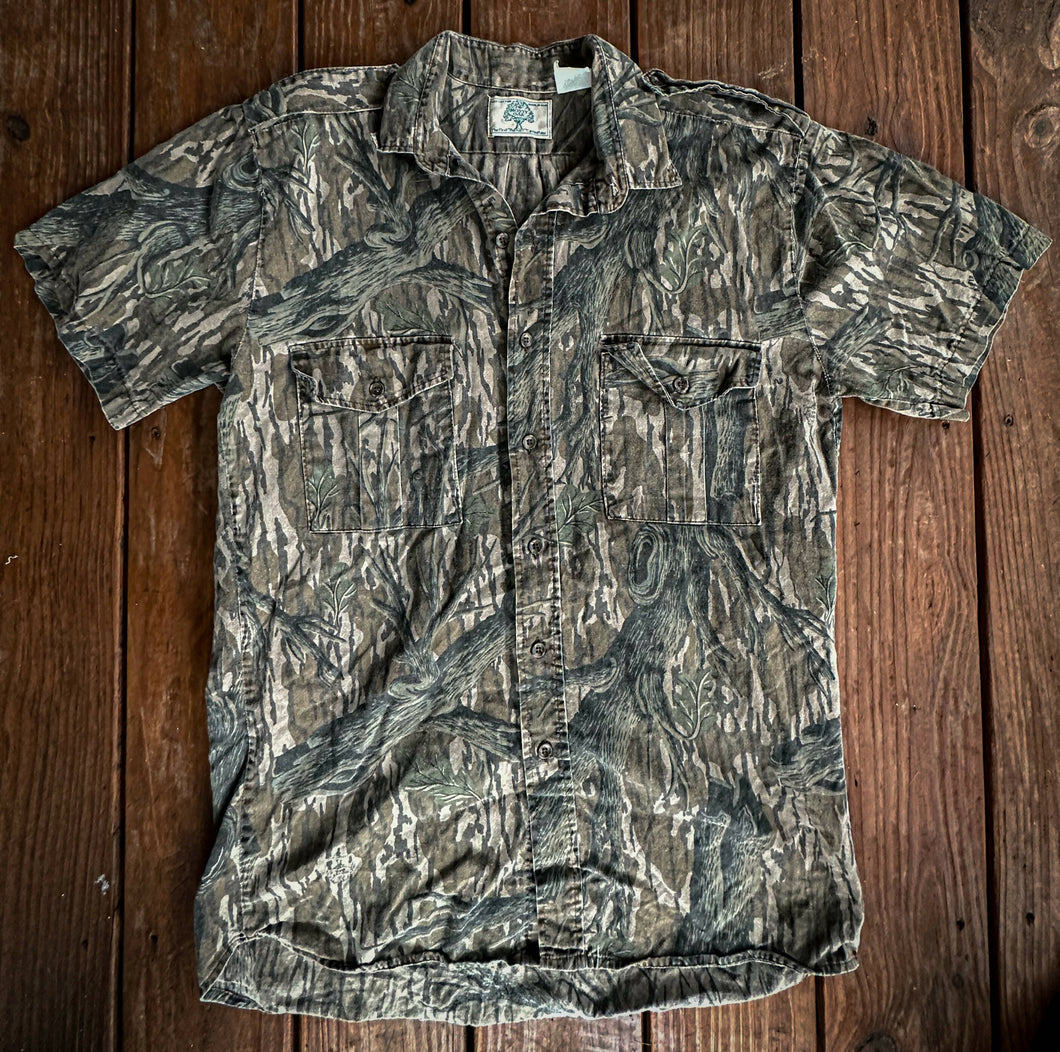 Mossy Oak Treestand Button Up Shirt (M) 🇺🇸