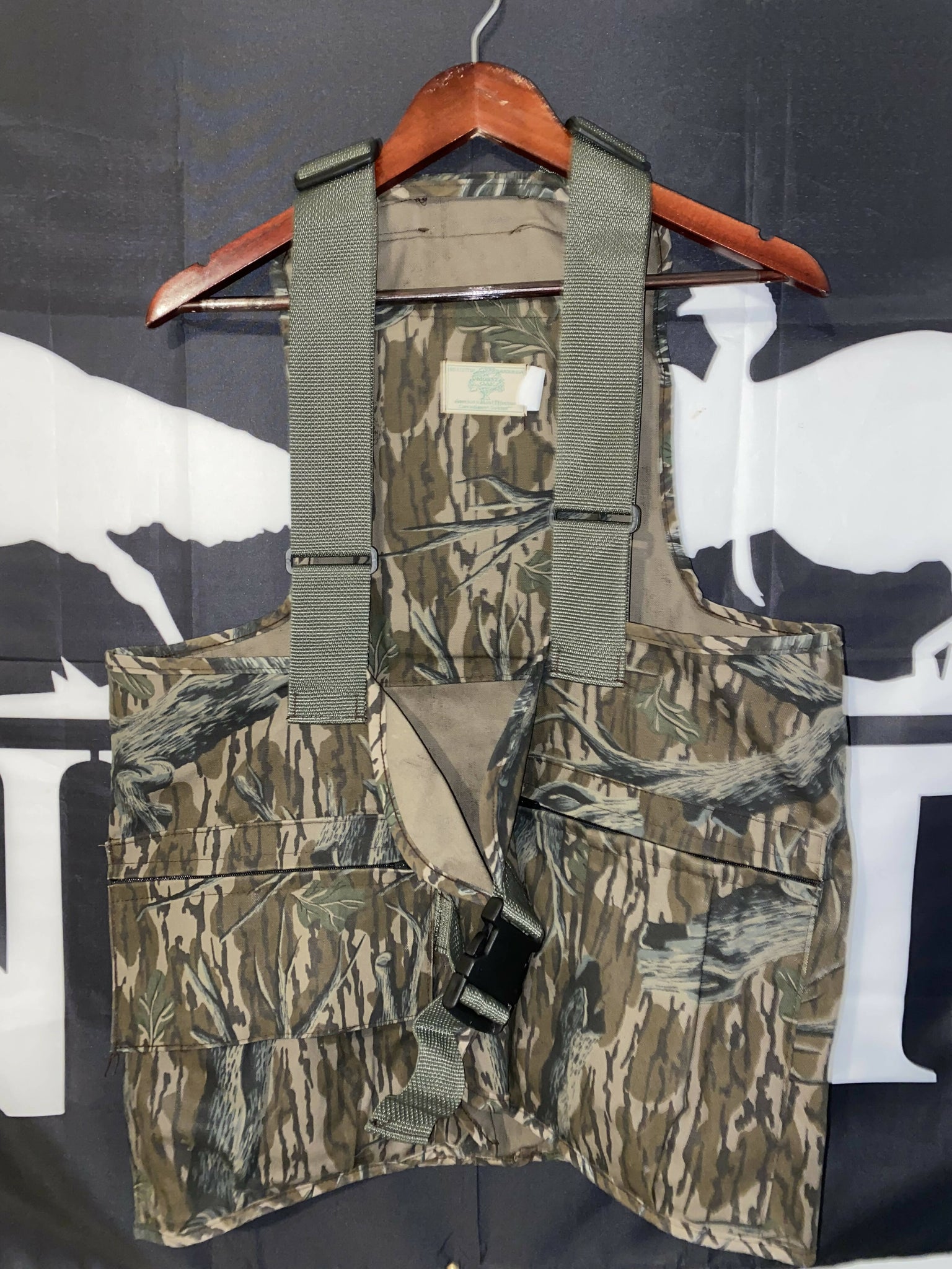 Mossy Oak Breakup Strap Vest w/ Seat (XL) – Camoretro