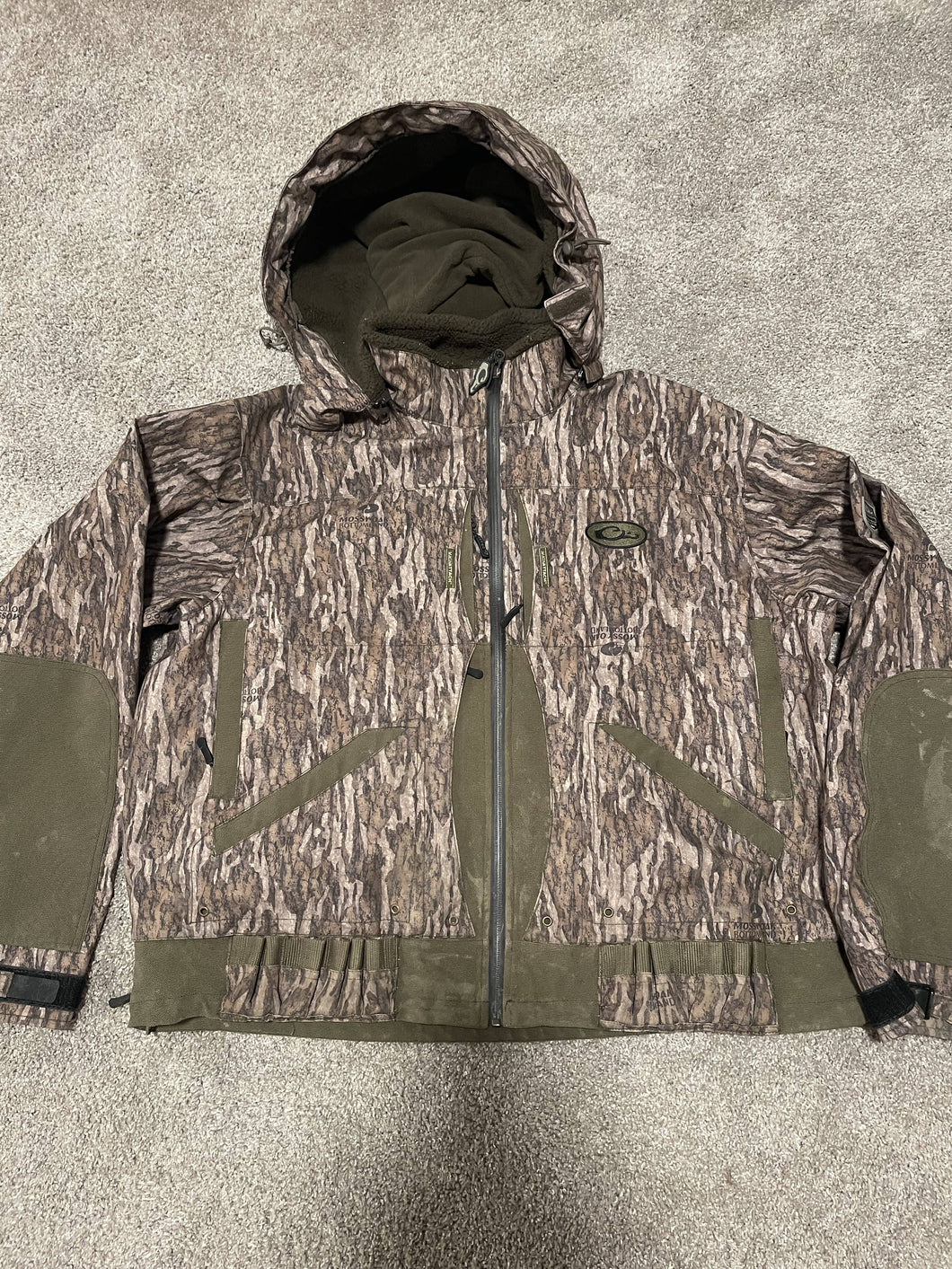 Drake Guardian Elite Flooded Timber Jacket- Shell Weight Mossy Oak