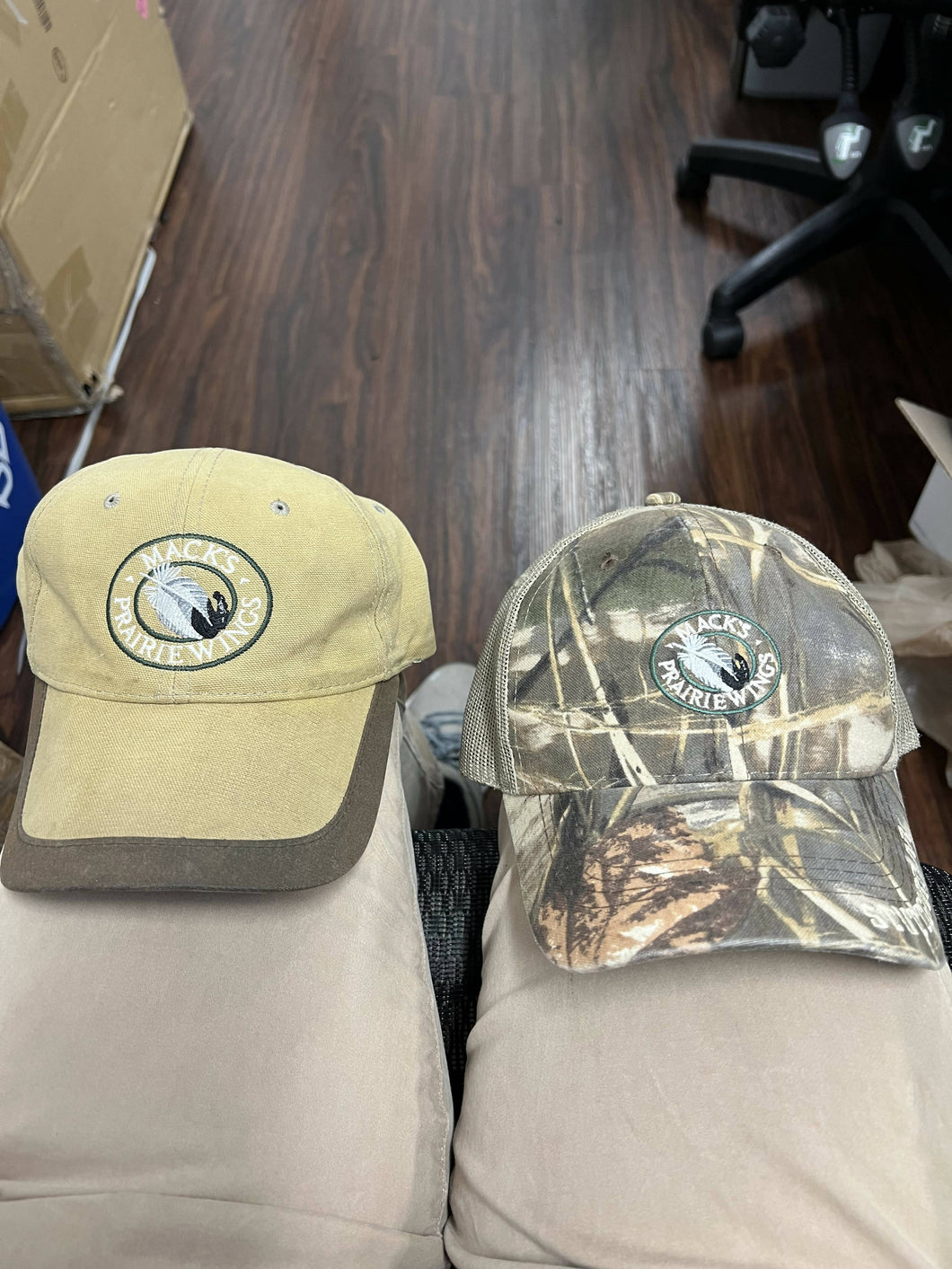 Mack's Prairie Wings Hat Lot (2)