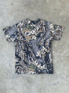 Vintage Mossy Oak Break Up Camo T-Shirt (M)