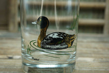 Load image into Gallery viewer, Vintage 12 oz Pintail Glass Whiskey / Old Fashioned / Cocktail Duck Drinkware