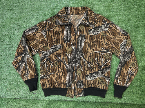 Vintage Mossy Oak Treestand Camo Jacket XL Made In USA