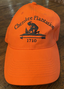 Blaze Orange Cherokee Plantation Cap.