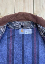 Load image into Gallery viewer, Carhartt Mossy Oak Treestand Corduroy Collar Jacket (XXL)