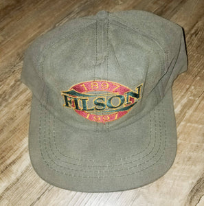 Filson tin cloth hat