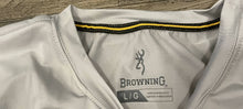 Load image into Gallery viewer, BROWNING Men's Long Sleeve Sun Shirt with Pad Pockets NEW WITH TAGS LARGE