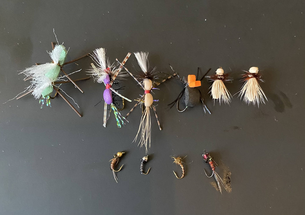 Dry Fly + Nymph Dropper Assortment