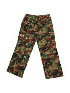 1986 Swiss Army Camouflage Alpenflage M83 Combat Cargo Pants