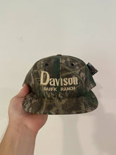 Load image into Gallery viewer, Vintage Davison Mossy Oak ShadowLeaf Snapback