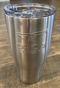 NRA ORCA STAINLESS STEEL CHASER 27OZ WITH CLEAR LID NEW