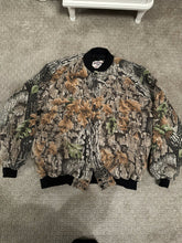 Load image into Gallery viewer, Camo Bomber Jacket - L