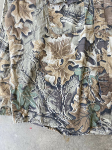 Vintage Spartan Advantage Camo Button Up