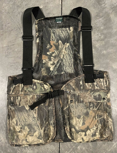 90’s Knight & Hale Original Mossy Oak Break Up Strap Vest (XL/XXL) 🇺🇸