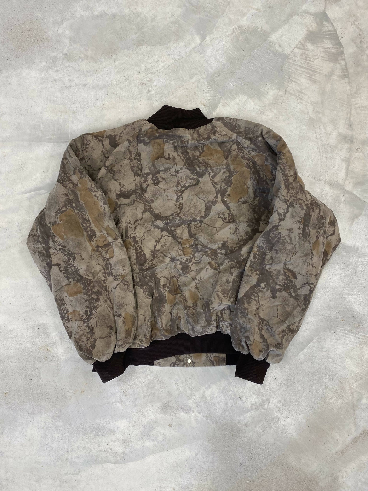 Vintage Mossy Oak Break Up Camo Bomber Jacket – Camoretro