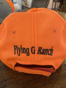 Flying G Ranch Blaze Orange Cap