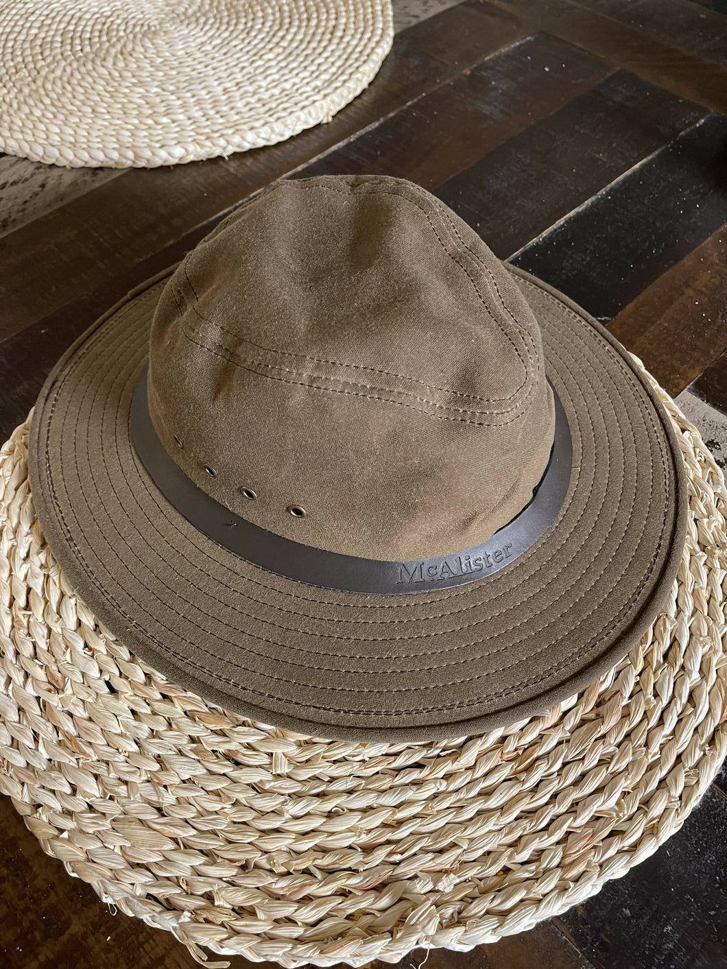 McAlister waxed canvas hat