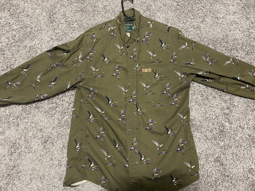 Woolrich DU button down (M)