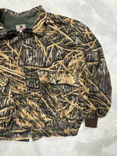 Load image into Gallery viewer, Vintage Mossy Oak Shadowgrass Camo Zip Up (XXL)
