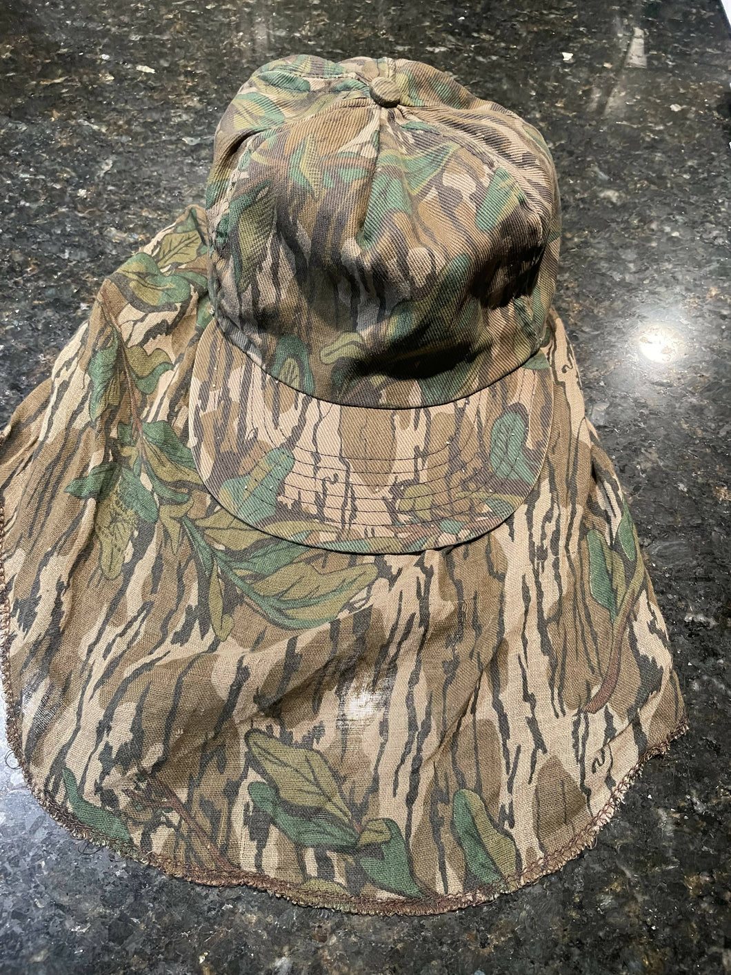 Vintage Mossy Oak Greenleaf Masked Snapback