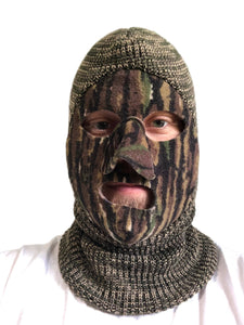 90s Camo Balaclava Ski Mask