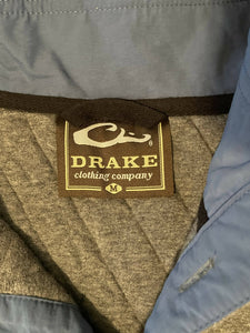 DRAKE Delta Quilted Sweatshirt NEW WITH TAGS MEDIUM FREE SHIPPING