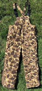 Gamehide insulated Camo bibs Large