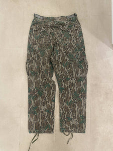 Vintage Mossy Oak Green Leaf Pants