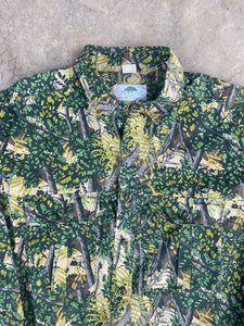 Vintage Bushlan Camo Lightweight Button up (XXL)