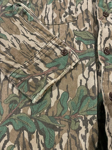 90’s Original Key Mossy Oak Greenleaf Button Down Shirt (L)🇺🇸