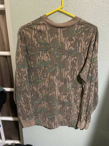 90’s Mossy Oak Greenleaf Long Sleeve Shirt (L) 🇺🇸