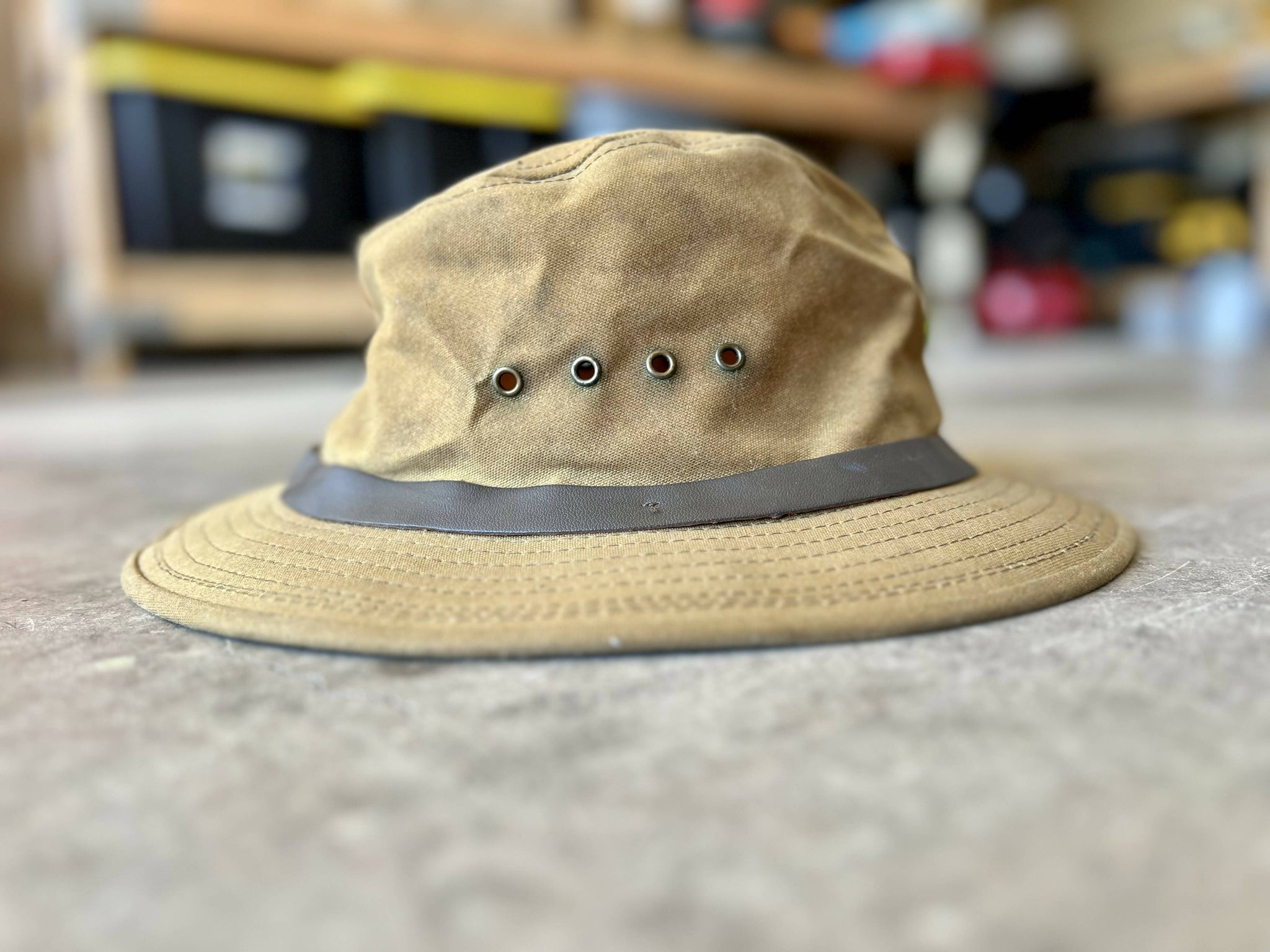 Filson Tin Cloth Packer Hat