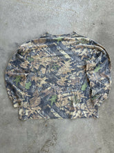 Load image into Gallery viewer, Vintage Jerzees Mossy Oak Forrest Floor Henley Longsleeve (XL/XXL)