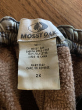 Load image into Gallery viewer, Mossy Oak Sherpa Pants (XXL)