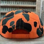 Bunde's "Sportsman" Buck Blaze Orange Camo Rope Hat